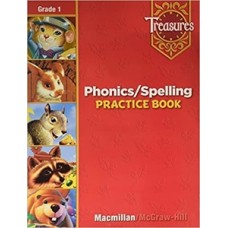 TREASURES 1 SPELLING/PHONICS PRACTICE BO