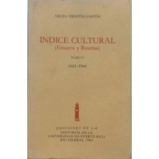 INDICE CULTURAL