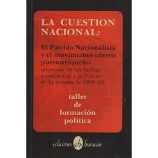 LA CUESTION NACIONAL