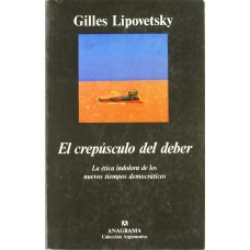 EL CREPUSCULO DEL DEBER