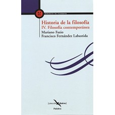 HISTORIA DE LA FILOSOFIA IV CONTEMPORANE