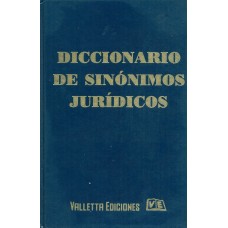 DICCIONARIO DE SINONIMOS JURIDICOS