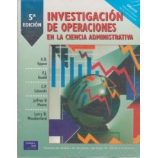 INVESTIGACION DE OPERACIONES 5ED