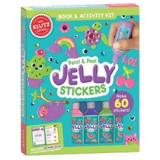 PAINT & PEEL JELLY STICKERS BOOK & ACTIV