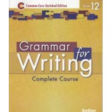 GRAMMAR FOR WRITING LEVEL GOLD G12 SOFTC