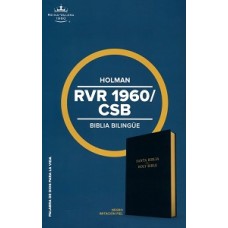 RVR 1960 CSB BIBLIA BILINGUE NEGRA