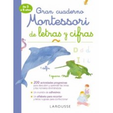 GRAN CUADERNO MONTESSORI DE LETRAS Y CI