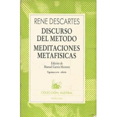 DISCURSO DEL METODO / MEDITACIONES METAF