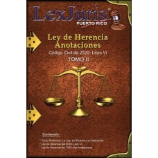 LEY DE HERENCIA ANOTACIONES LIBRO II